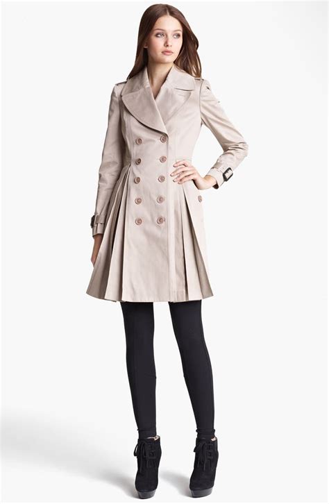 burberry trench coat uk shop|Burberry pleated trench coat.